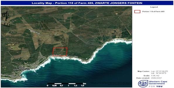 Portion 118 / 489 Zwarte Jongersfontein